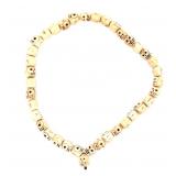 Lot 139 Tibetan Bone Carved Skull Necklace