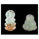Lot 152 Two Chinese Jade Pendants