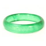 Lot 159 Gorgeous Bright Green Hardstone Bangle Bracelet