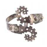 Lot 176 Sterling Silver Cuff by Mark Juvenal Taxco