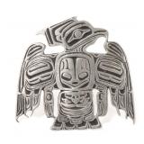 Lot 180 PNW Sterling Silver Thunderbird Pin