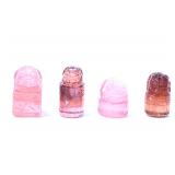 Lot 196 Miniature Pink Tourmaline Carved Zoomorphic Beasts