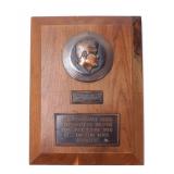 Lot 205 Commemorative John F. Kennedy Plaque