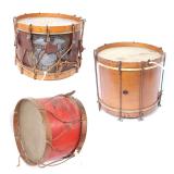 Lot 207 Three Early American Drums