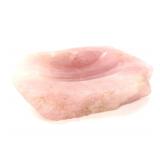Lot 252 Pink Rock Crystal Quartz Ring Dish