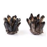 Lot 275 Beautiful Smoky Quartz Crystal Blossoms