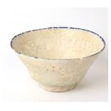 Lot 319 Ancient Kashan Pierced White-Glazed Conical Bowl, 12th century