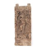 Lot 322 South Indian Hindu Carved Wood Panel, 18th C. or Earlier