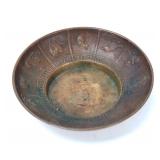 Lot 325 Brass Chinese Zodiac Sign Calendar Plate