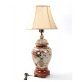 Lot 382 Chinese Porcelain Ginger Jar Converted Lamp