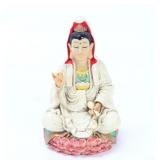 Lot 390 Chinese Cast Statue of Guanyin