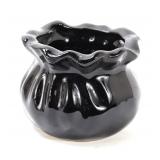 Lot 401 Chinese Black Glazed Porcelain Pot