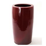 Lot 415 Heavy Chinese Porcelain Ox Blood Glazed Umbrella Stand