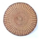 Lot 488 Finely Woven Hopi Wicker Tray, circa 1900s