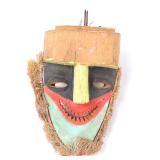 Lot 491 Solomon Islands Brightly Painted Wood Carved Mask