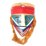 Lot 494 Solomon Islands Brightly Painted Wood Tolai Mask