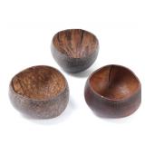 Lot 507 Three Filipino Coconut Bowls