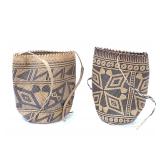 Lot 509 Black and Tan Rattan Braided Bags, Philippines