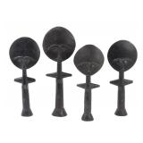 Lot 541 Group Lot of Four African Fertility Dolls