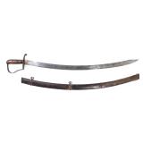 Lot 4 US Model 1812 Cavalry Saber  Scabbard by Starr