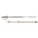 Lot 5 US Model 1860 Staff  Field Sword