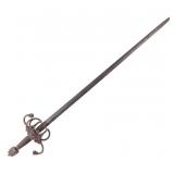 Lot 9 Fine Spanish Rapier Sword, Schmidt