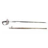 Lot 11 Spanish Cavalry Sabre w Scabbard