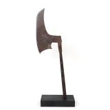Lot 22 Massive Mounted Bardiche Axe