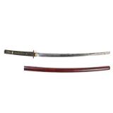 Lot 51 Japanese Katana Sword, Signed