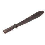 Lot 60 Elongated Chinese Spear Head, 18th c.