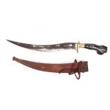 Lot 71 Philippines Negrito Bolo Sword  Sheath