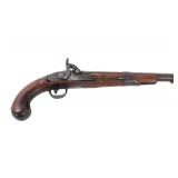 Lot 86 US Flintlock Converted to Percussion Pistol
