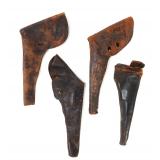 Lot 94 Group Lot of 4 PreCivil War Holsters