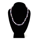 Lot 143 Beautiful Natural Amethyst Beaded Necklace