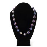 Lot 176 Gorgeous Chinese Handcrafted Cloisonne Beaded Necklace