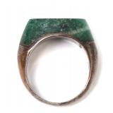 Lot 188 Lovely Chinese Jade Style Ring
