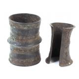 Lot 207 Nice Set of Two African Bronze Bracelets