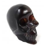 Lot 241 Fossilized Amber Carved Skull
