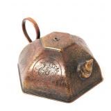 Lot 315 Vintage Chinese Hexagonal Copper or Brass Water Dropper, Teapot