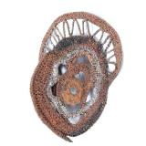 Lot 373 PNG Ceremonial Yam Mask, Avian Face