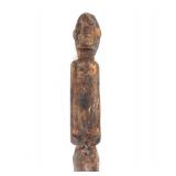 Lot 410 African Wood Carved Fetish Sculpture