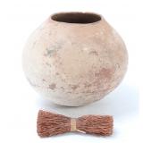 Lot 426 Wonderful African Terracotta Medicine Bowl