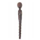 Lot 431 Wood Carved African Knocker