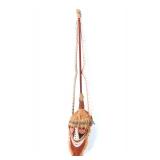 Lot 439 Tall Wood Carved Tolai Mask