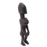 Lot 2 Large African Carved Wood Dogon Statue