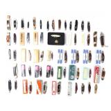 Lot 5 Massive Collection of 48 Folding Knives