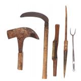 Lot 33 Collection of Agricultural Implements, Philippines