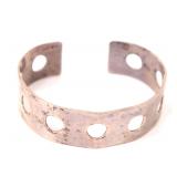 Lot 139 Lovely Handmade Sterling Silver Cuff Bracelet
