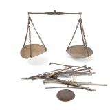 Lot 144 Akan Gold Dust Scales