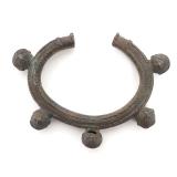 Lot 146 Brass African Bracelet w Bells